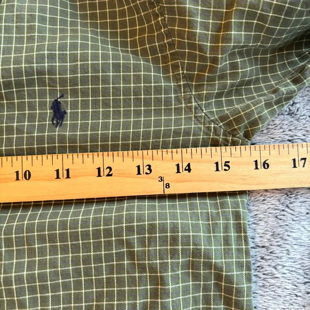 Ralph Lauren Boys Shirt 7 Plaid Cotton‎ Button Down Preppy Classic School 20188